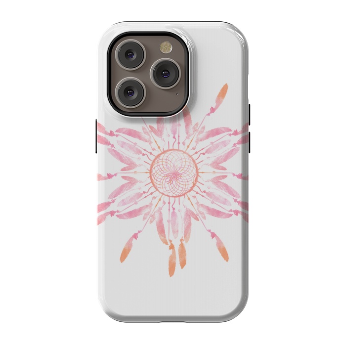iPhone 14 Pro StrongFit neverending dream catcher by Rui Faria