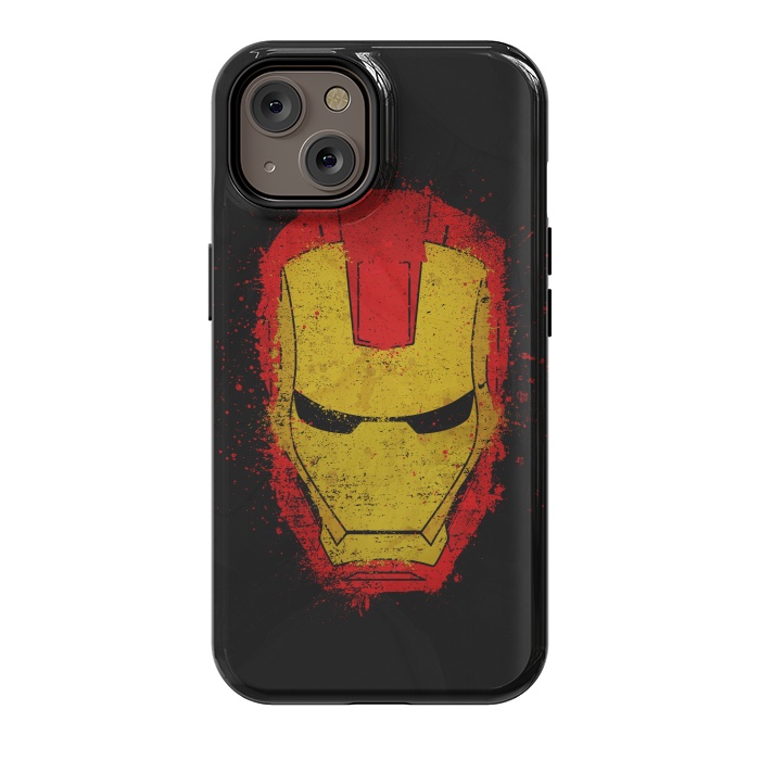 iPhone 14 StrongFit Iron Man splash by Sitchko