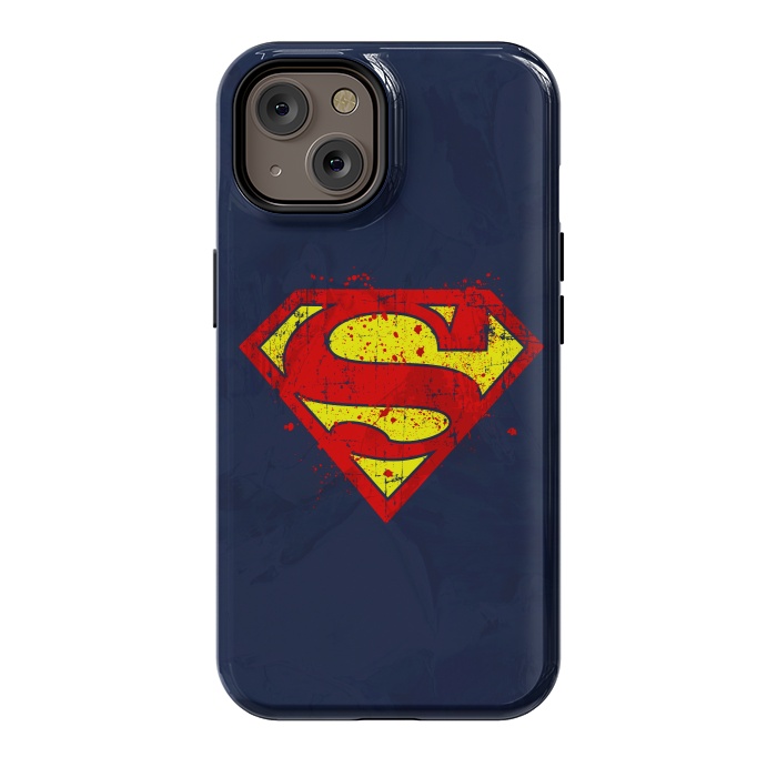 iPhone 14 StrongFit Super Man's Splash by Sitchko