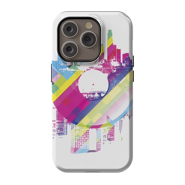 iPhone 14 Pro StrongFit Urban Vinyl Colorful by Sitchko