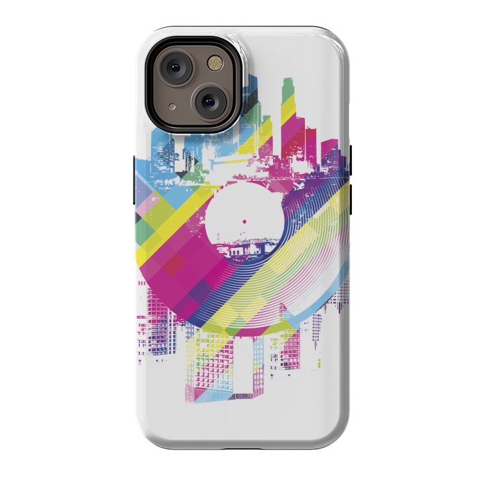 iPhone 14 StrongFit Urban Vinyl Colorful by Sitchko