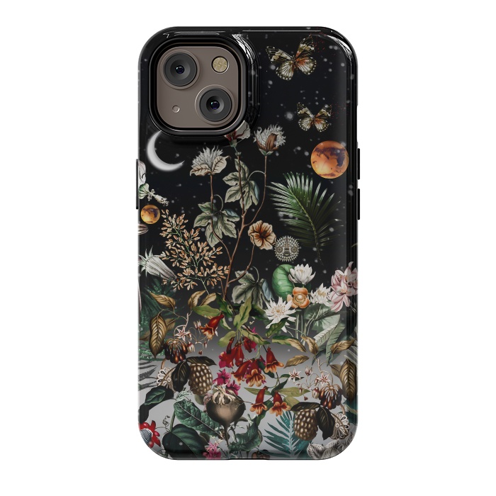 iPhone 14 StrongFit Beautiful night garden by Burcu Korkmazyurek