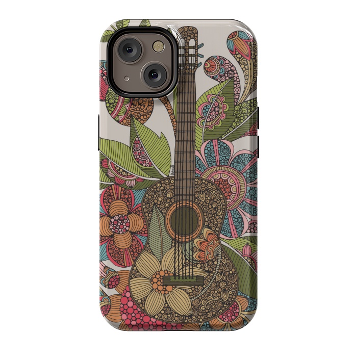 iPhone 14 StrongFit Ever guitar by Valentina Harper