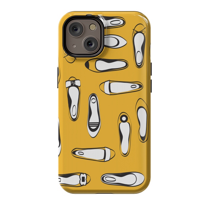 iPhone 14 StrongFit Yellow Ballerinas by Martina