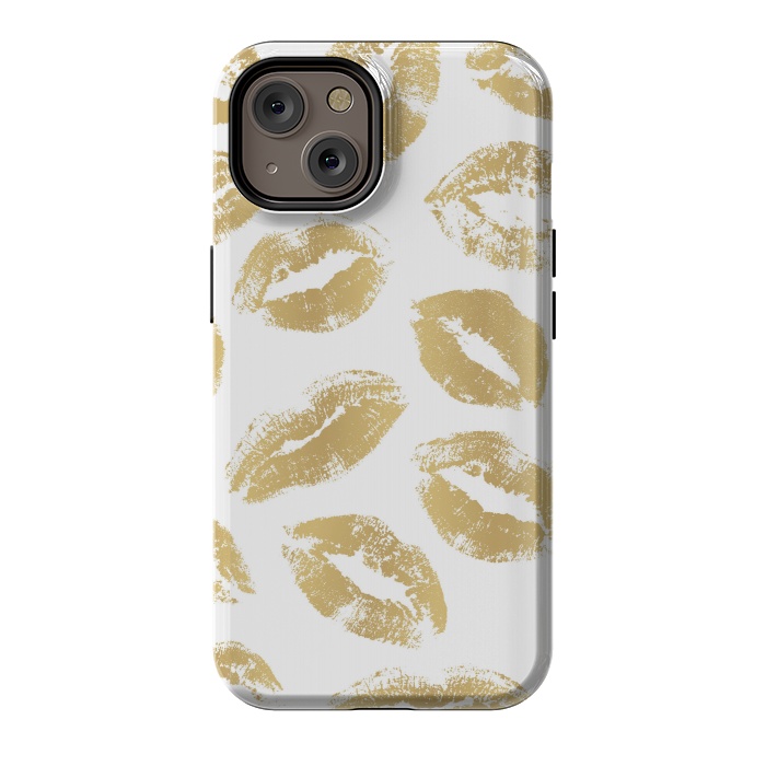 iPhone 14 StrongFit Golden Kiss by Martina