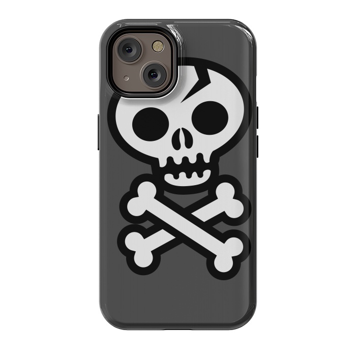 iPhone 14 StrongFit Skull & Crossbones by Wotto