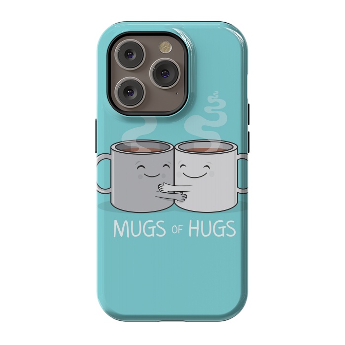 iPhone 14 Pro StrongFit Mugs of Hugs by Wotto