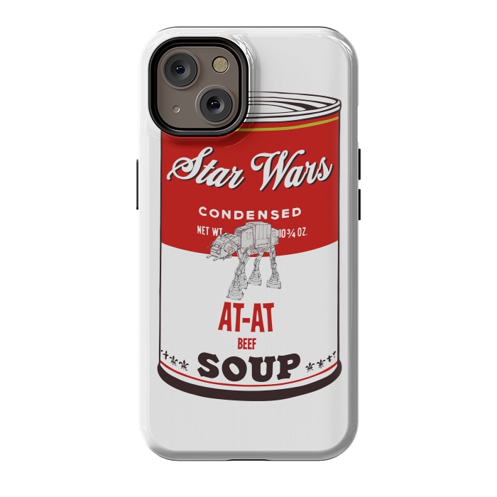 iPhone 14 StrongFit Star Wars Campbells Soup At-At by Alisterny