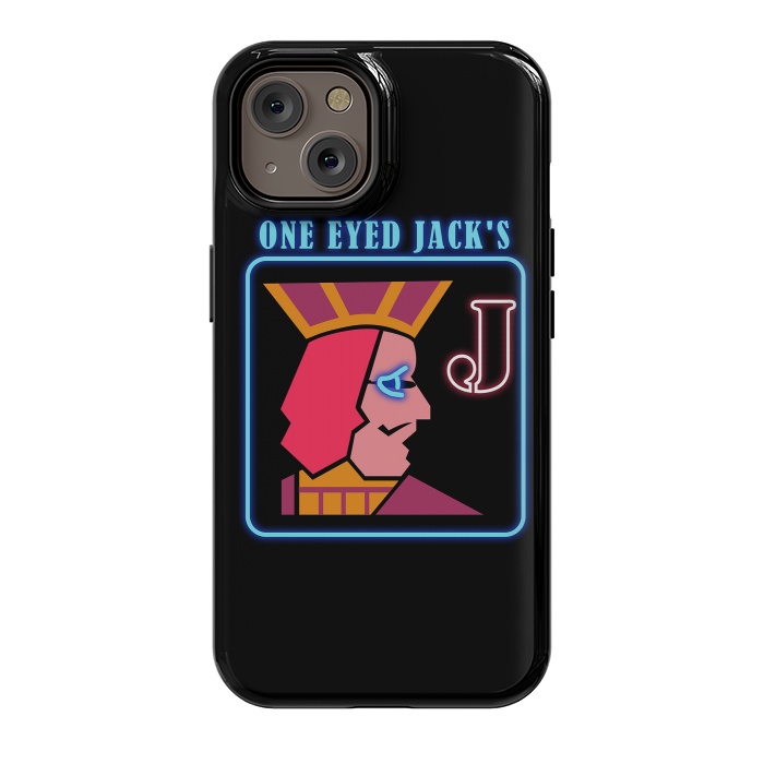 iPhone 14 StrongFit Twin Peaks One Eye Jacks by Alisterny