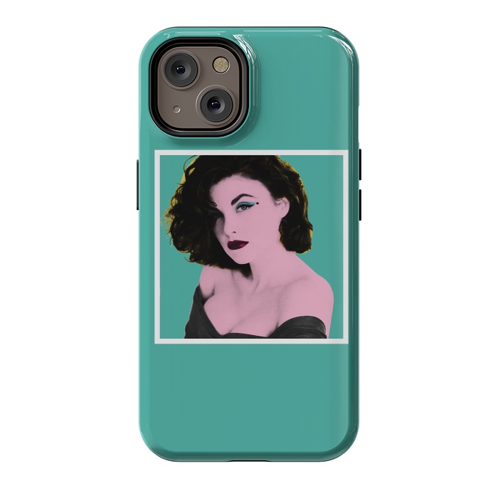 iPhone 14 StrongFit Twin Peaks Audrey Horne Pop Art by Alisterny
