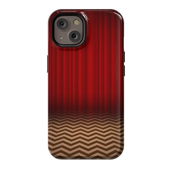 iPhone 14 StrongFit Twin Peaks Red Room by Alisterny