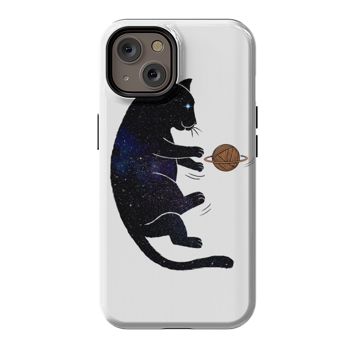 iPhone 14 StrongFit Cat Universe by Coffee Man