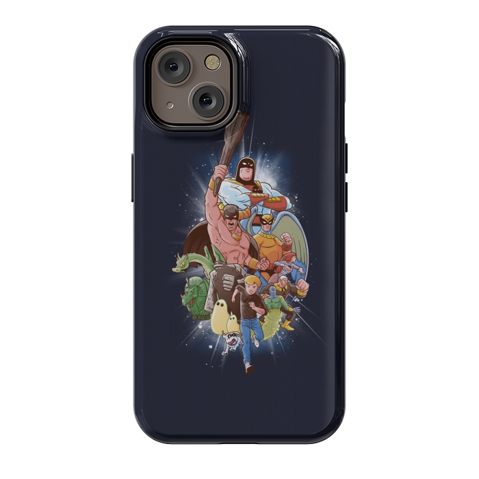 iPhone 14 StrongFit CHILDHOOD HEROES by SKULLPY