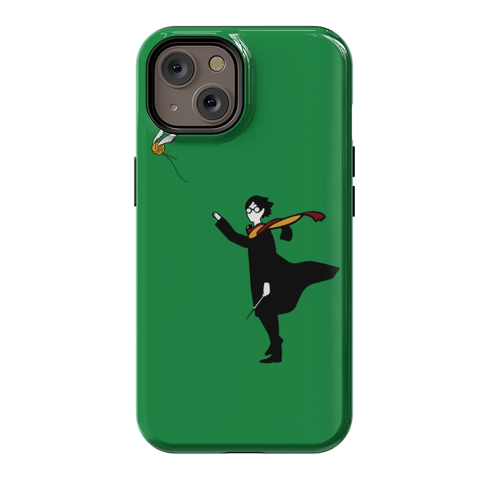 iPhone 14 StrongFit Harry Potter Banksy Balloon by Alisterny