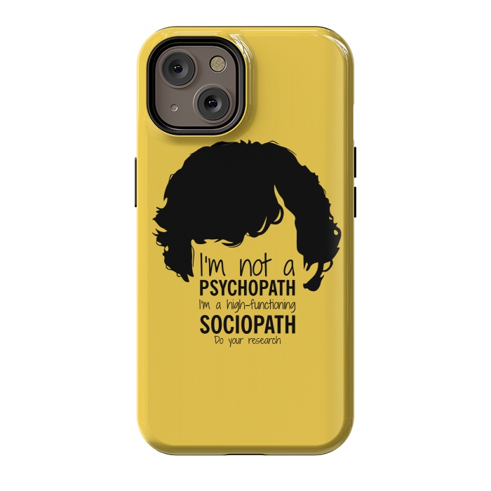 iPhone 14 StrongFit Sherlock Holmes High Functioning Sociopath by Alisterny