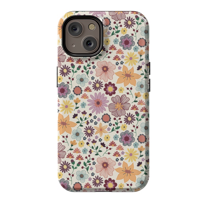 iPhone 14 StrongFit Wild Bloom by TracyLucy Designs