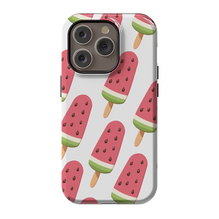 iPhone 14 Pro StrongFit Watermelon Palettes by Rossy Villarreal