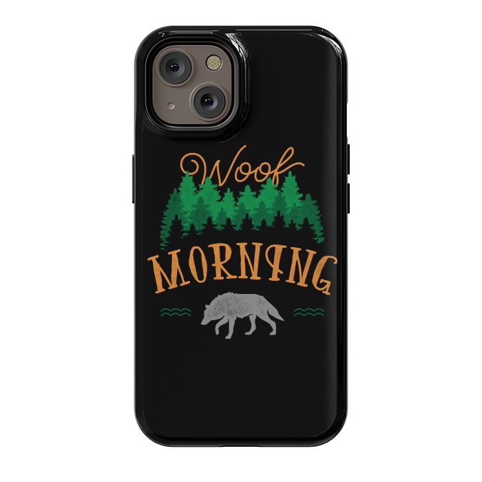 iPhone 14 StrongFit Woof Morning by Indra Jati Prasetiyo