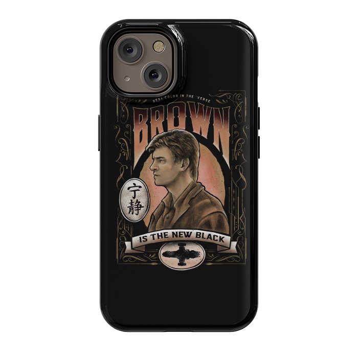 iPhone 14 StrongFit Brown is the new black by Barrett Biggers