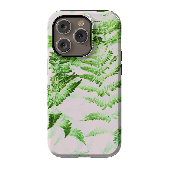 iPhone 14 Pro StrongFit Fern Forest by Uma Prabhakar Gokhale