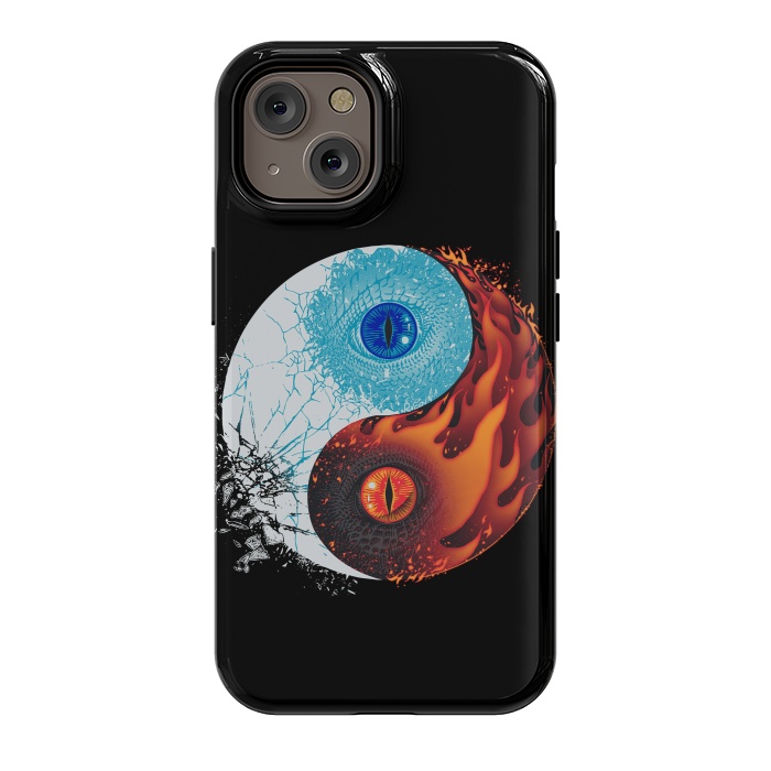 iPhone 14 StrongFit Ice and Fire by Branko Ricov