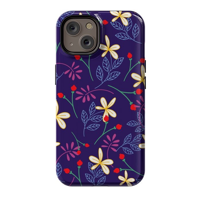iPhone 14 StrongFit Floral Paradise II by Allgirls Studio