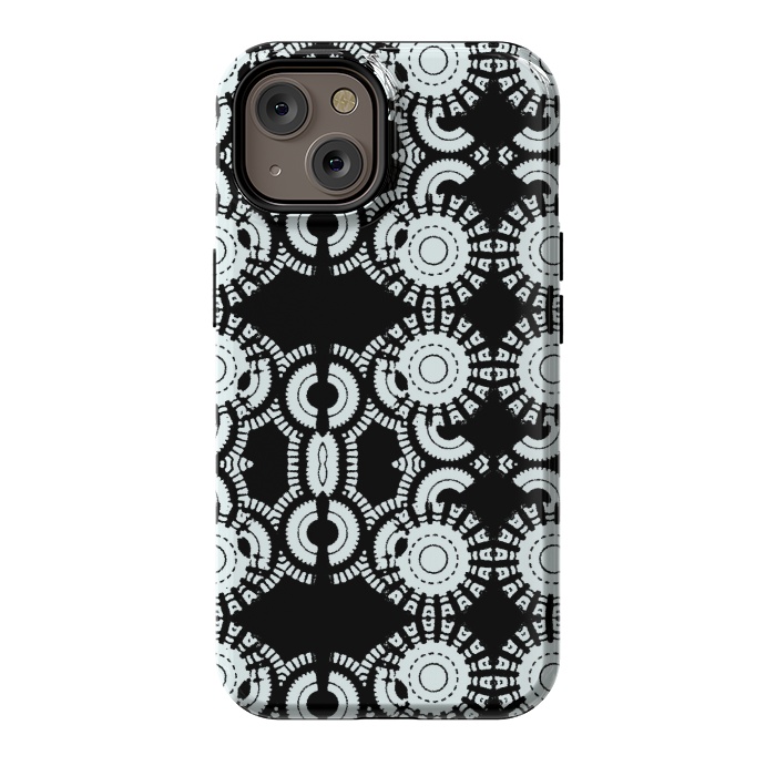 iPhone 14 StrongFit Inner Workings by Bettie * Blue