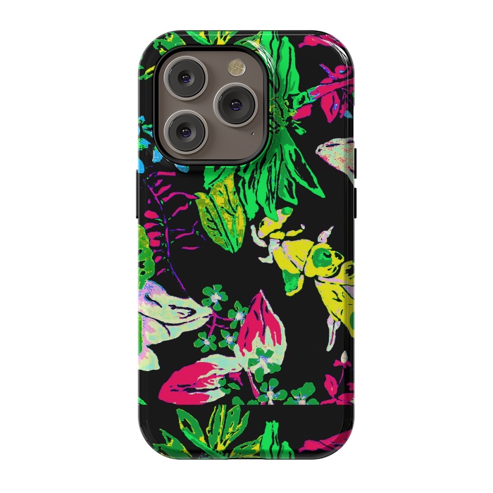iPhone 14 Pro StrongFit Good Garden by Bettie * Blue