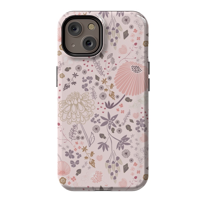 iPhone 14 StrongFit Field of Flowers by Paula Ohreen