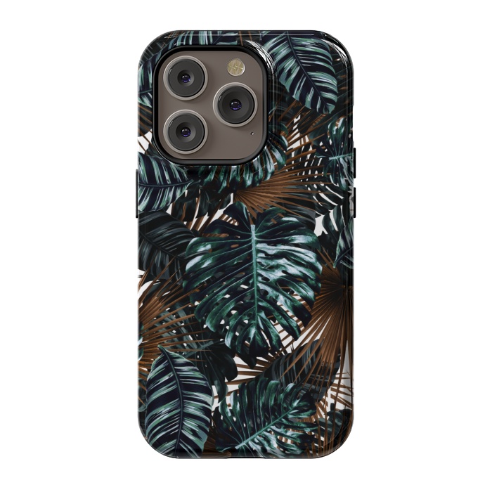 iPhone 14 Pro StrongFit TROPICAL GARDEN X by Burcu Korkmazyurek