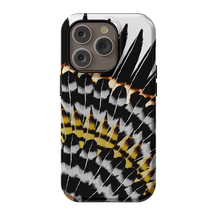 iPhone 14 Pro StrongFit Feather Fringe by Amaya Brydon