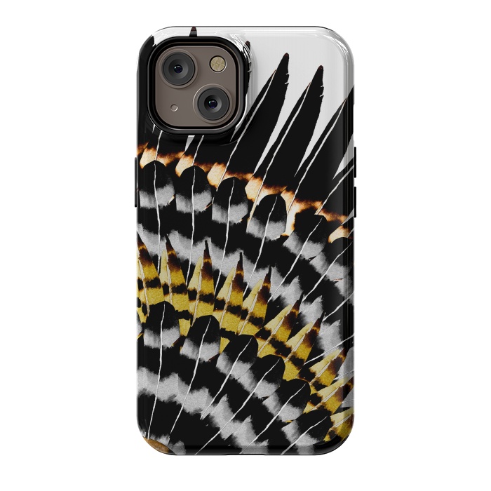 iPhone 14 StrongFit Feather Fringe by Amaya Brydon