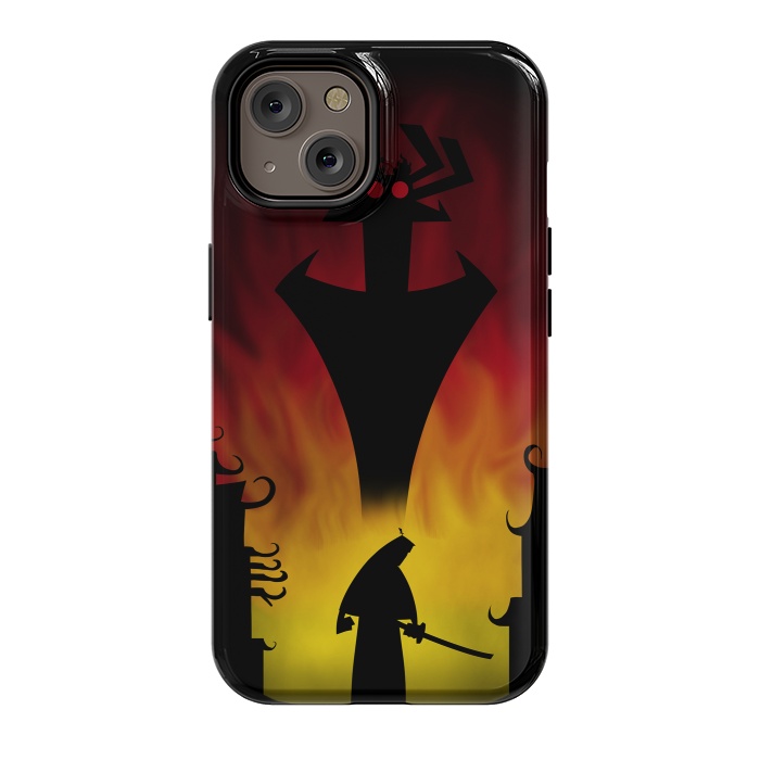 iPhone 14 StrongFit Fighting the Darkness by Denis Orio Ibañez
