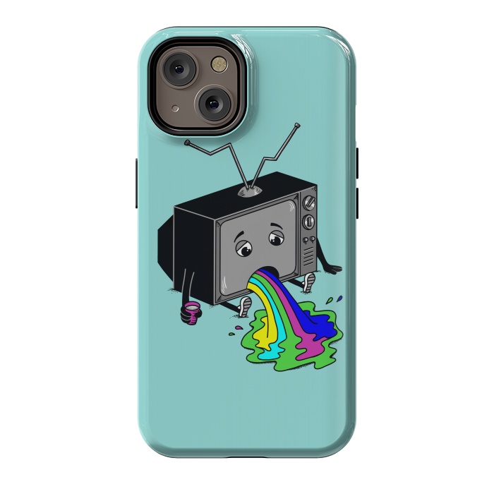 iPhone 14 StrongFit Vomit tv 2 by Coffee Man