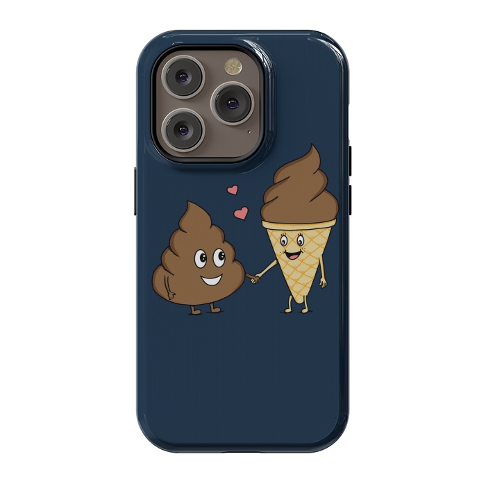 iPhone 14 Pro StrongFit True love Blue by Coffee Man