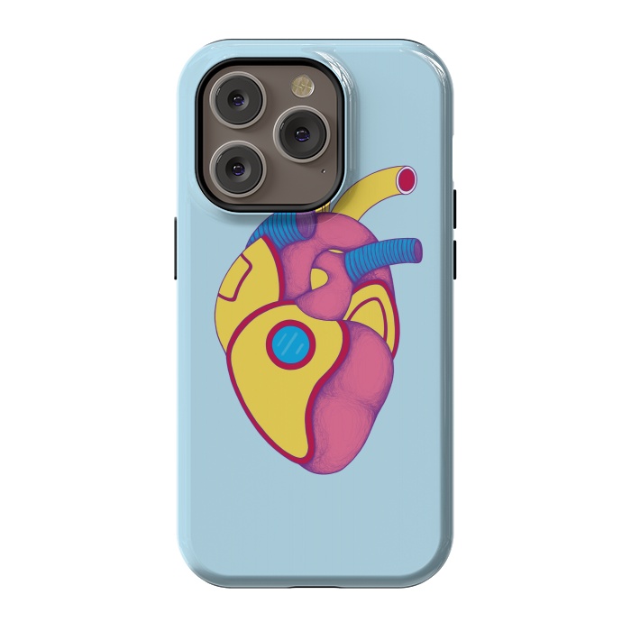 iPhone 14 Pro StrongFit Lemon U-boat Heart by Ranggasme