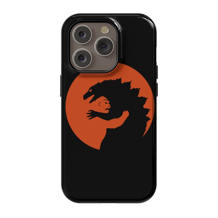 iPhone 14 Pro StrongFit Monsters by Coffee Man