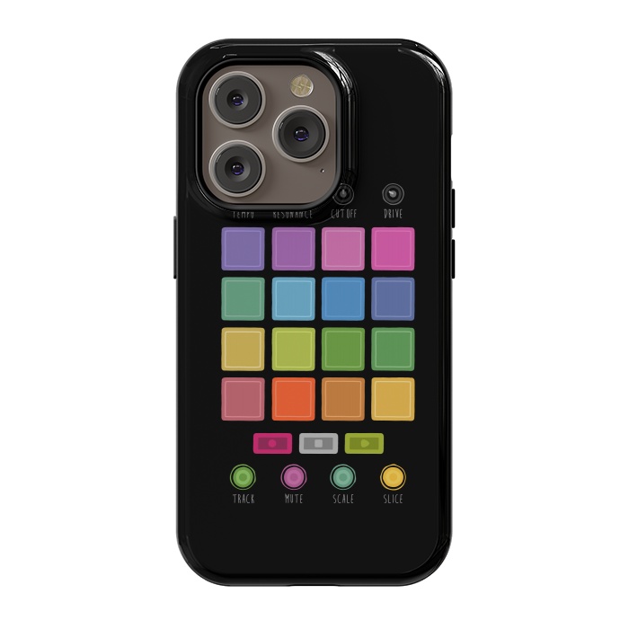 iPhone 14 Pro StrongFit Dj Electronic Music Mixer by Dellán