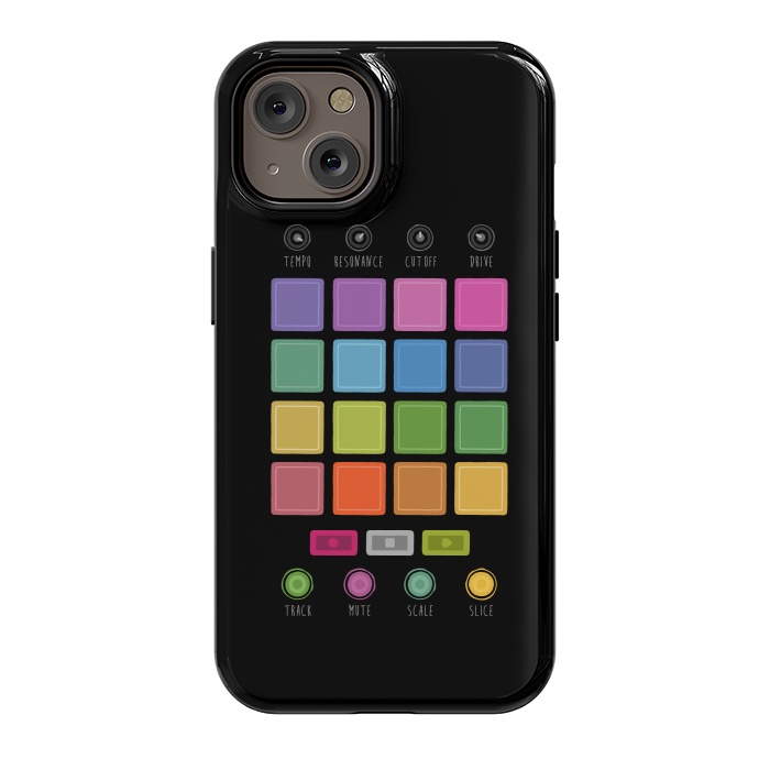 iPhone 14 StrongFit Dj Electronic Music Mixer by Dellán