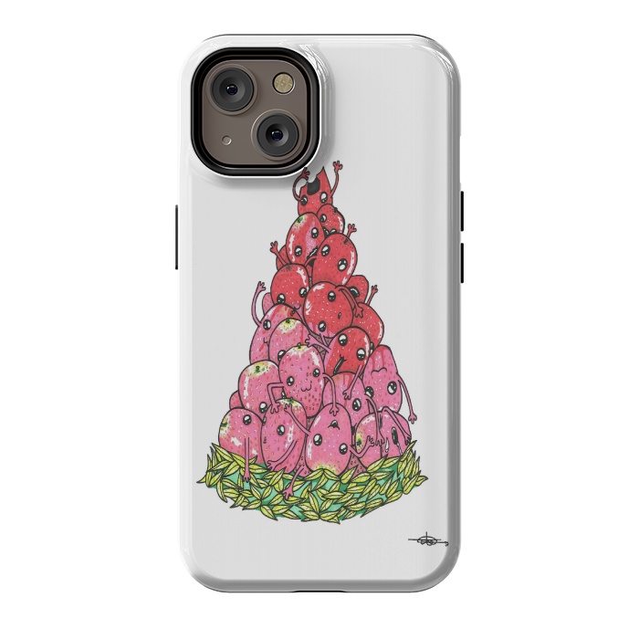 iPhone 14 StrongFit Strawberrymelon by Varo Lojo
