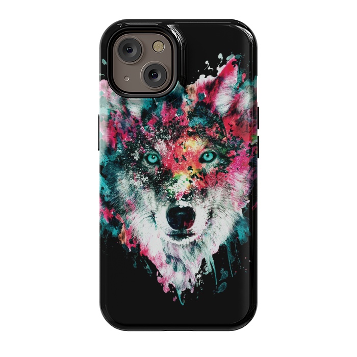 iPhone 14 StrongFit Wolf by Riza Peker
