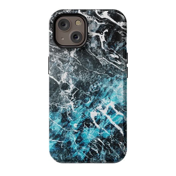 iPhone 14 StrongFit Frozen Waves by Steve Wade (Swade)