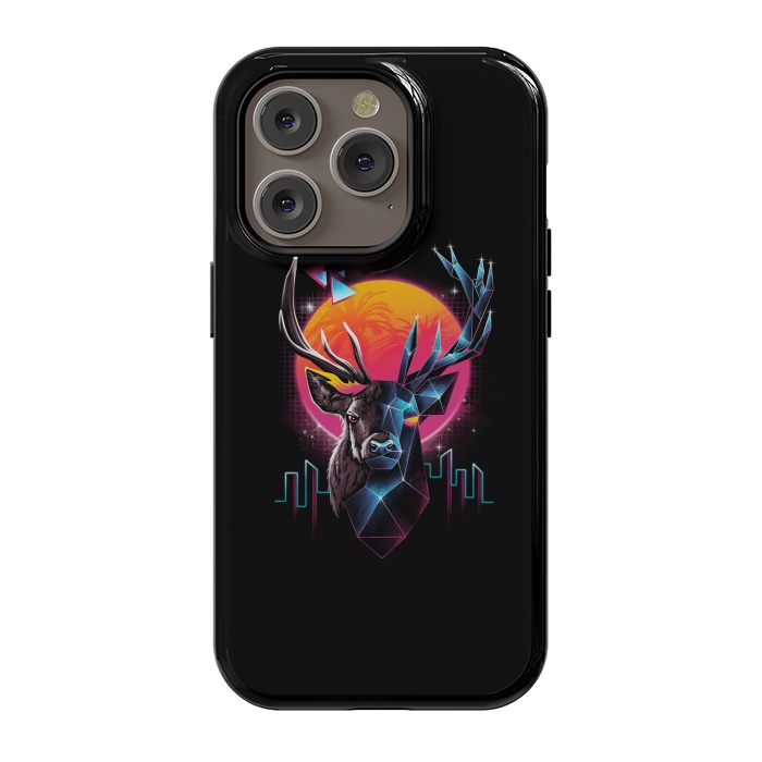 iPhone 14 Pro StrongFit Rad Stag by Vincent Patrick Trinidad