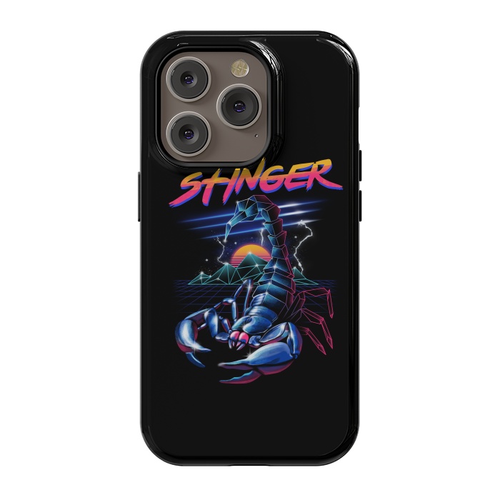 iPhone 14 Pro StrongFit Rad Stinger by Vincent Patrick Trinidad