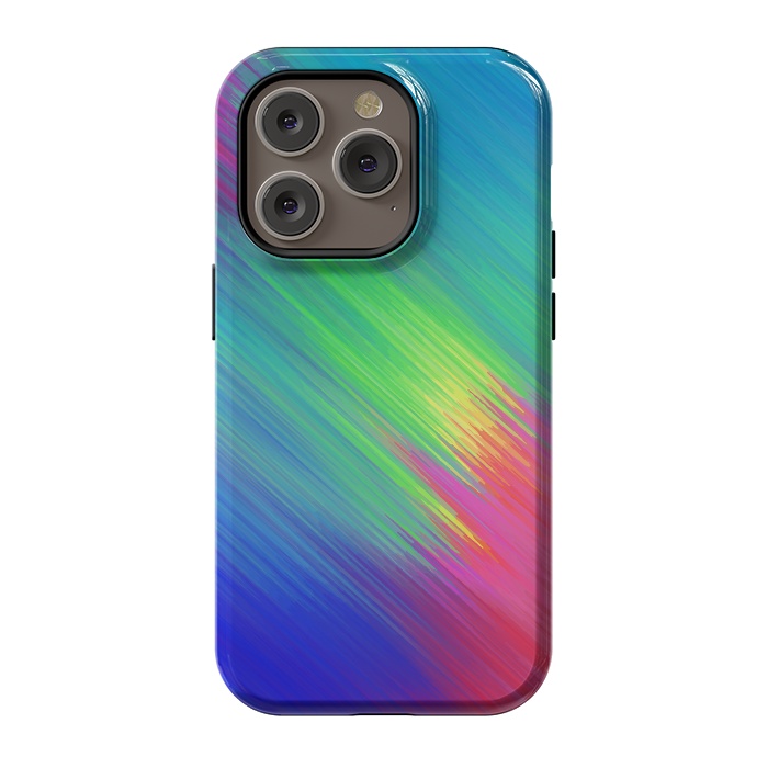 iPhone 14 Pro StrongFit Colorful Movement by Sitchko