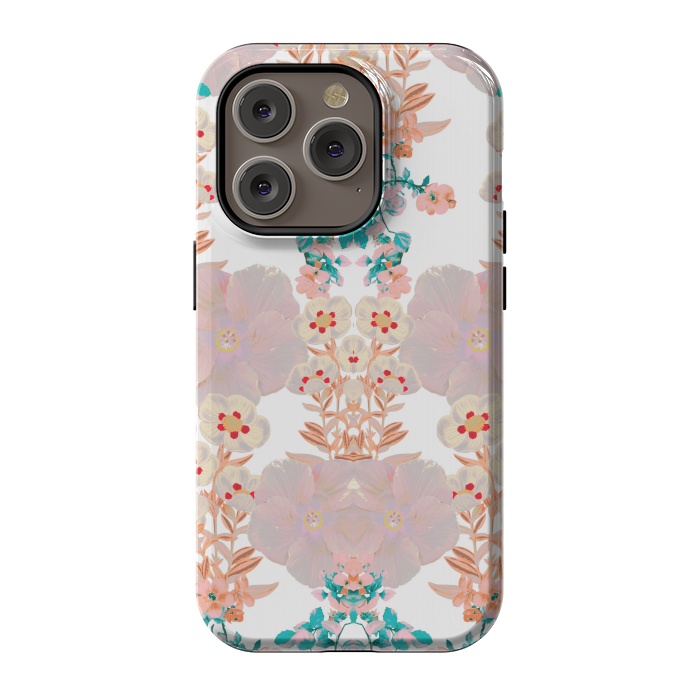 iPhone 14 Pro StrongFit Floral Luxury by Zala Farah