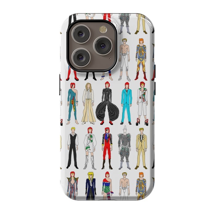 iPhone 14 Pro StrongFit Starman Bowie Ziggy by Notsniw