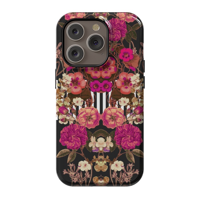 iPhone 14 Pro StrongFit Floral Crossings by Zala Farah