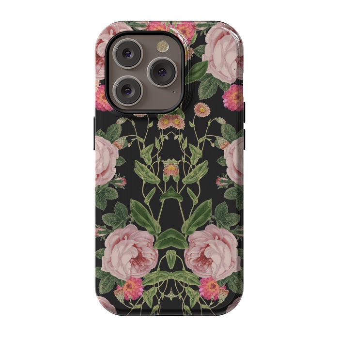 iPhone 14 Pro StrongFit Floral Tunes by Zala Farah