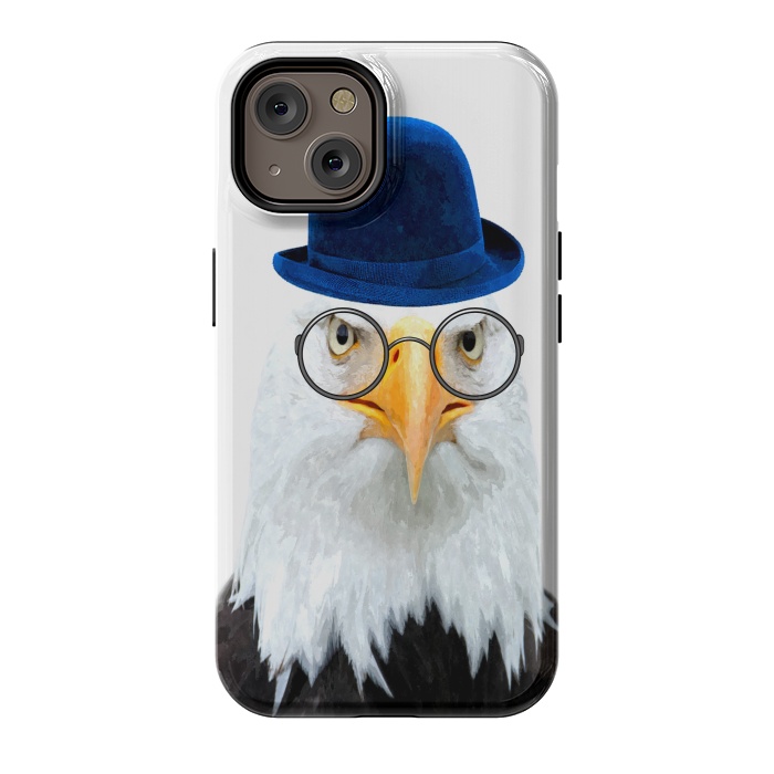 iPhone 14 StrongFit Funny Eagle Portrait by Alemi